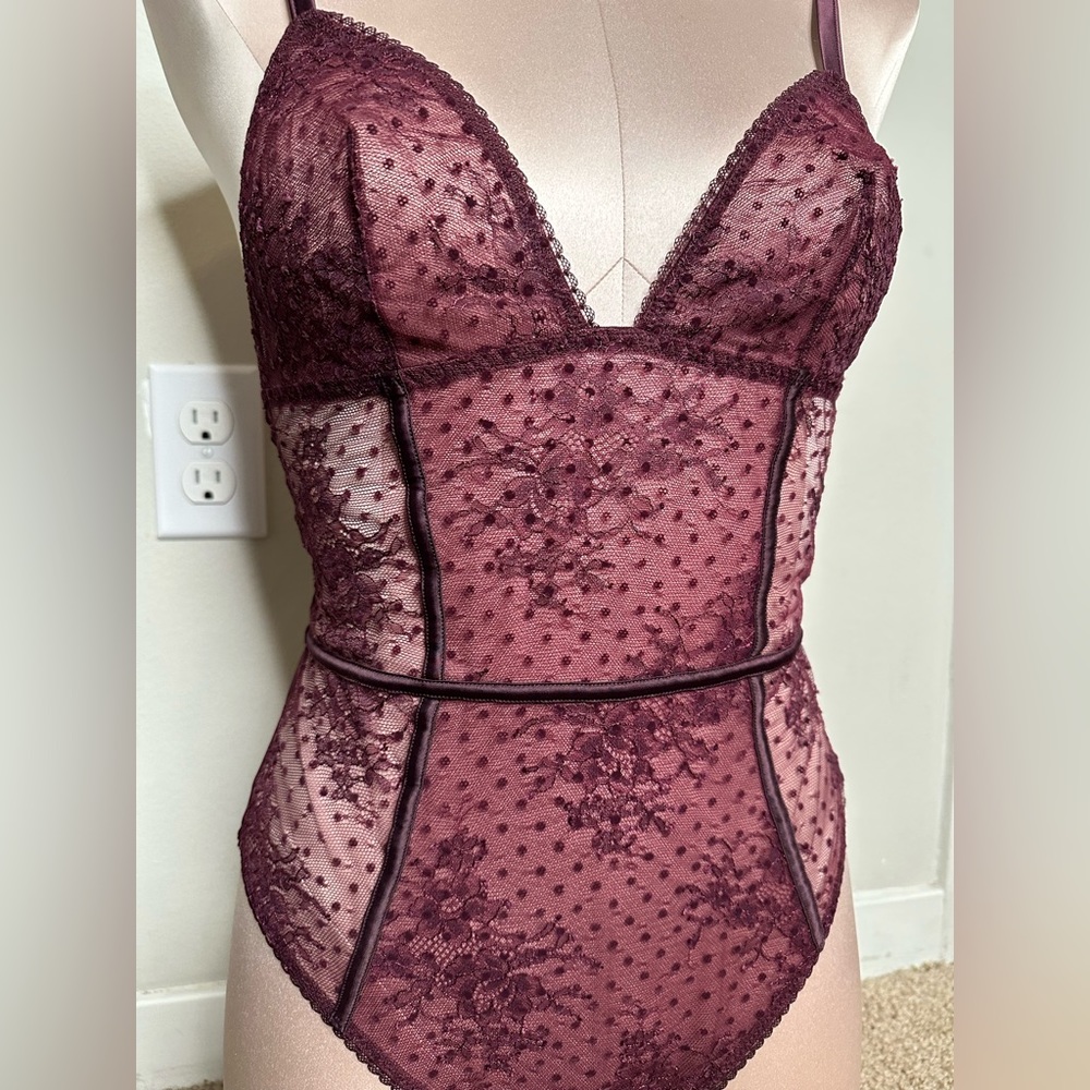 Flocked Dot Teddy - image 2